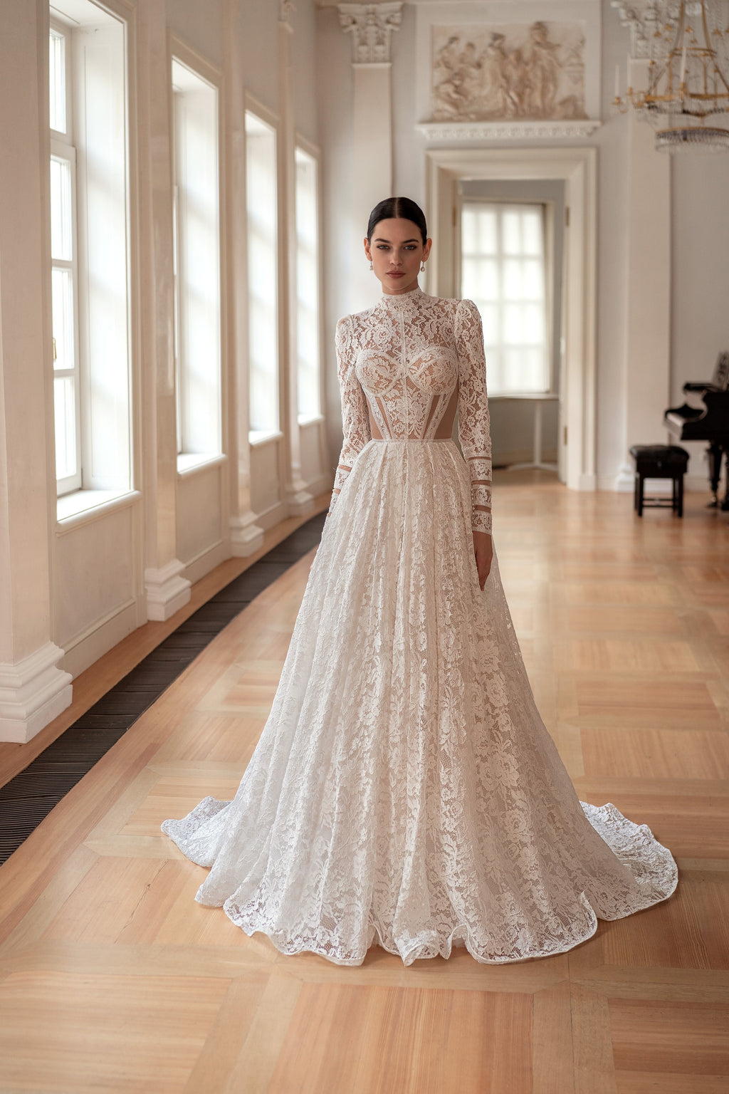 Vestido Novia Manga Larga Rosa Clará Rosa Clara Manga Larga