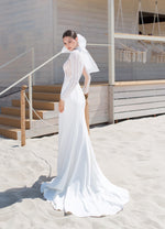 Elegant Long Sleeve Mermaid Wedding Dress