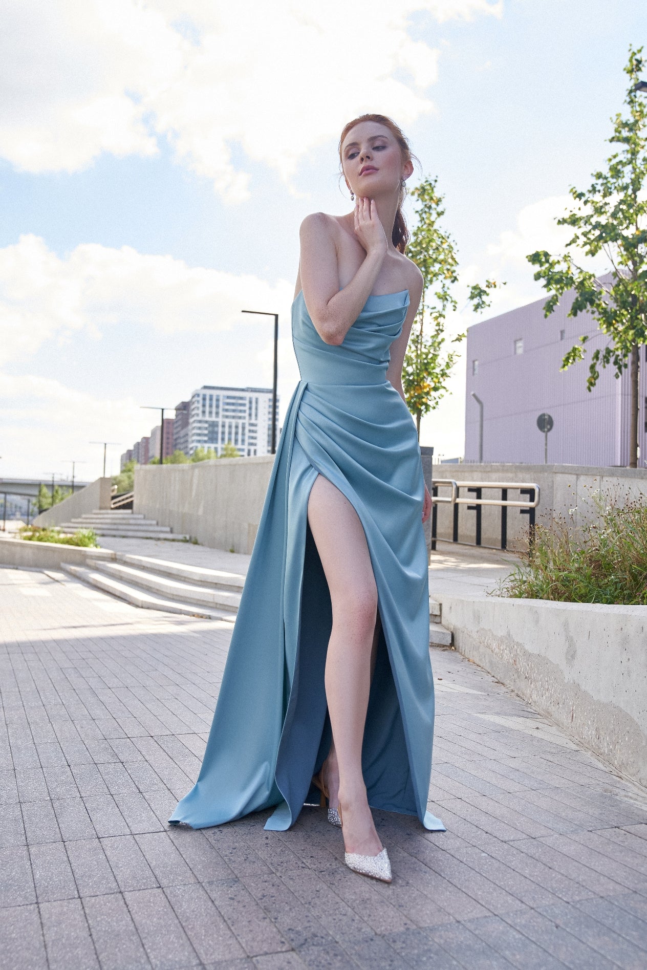 Aquamarine Gown Stock Photos - Free & Royalty-Free Stock Photos from  Dreamstime