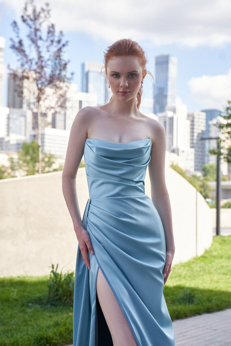 Straight Wrap Asymmetric Maxi Dress – HAREM's Brides Straight Wrap Asymmetric Maxi Dress – HAREM's Brides
