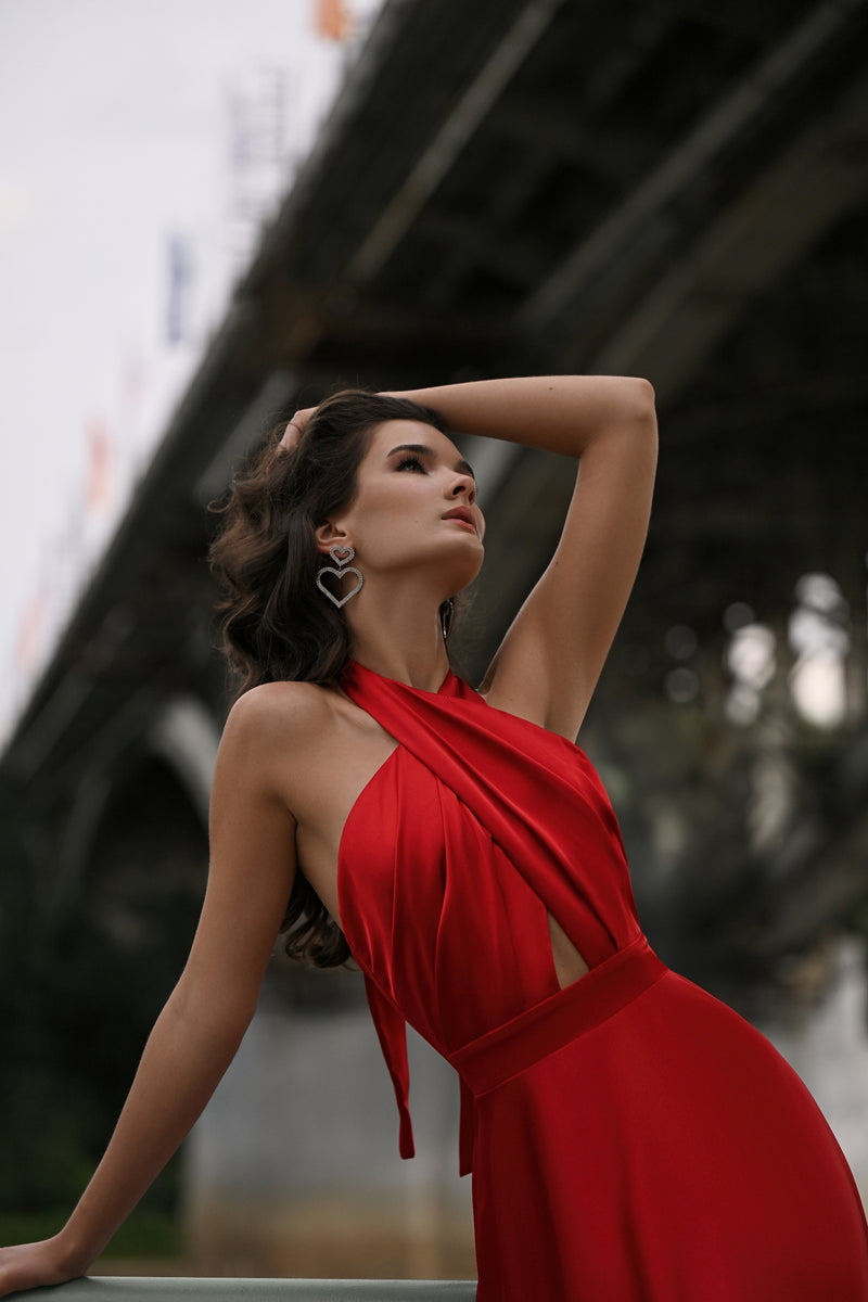 white christmas dresses Golden Allure Fringe Dress – SLAYEDBYTEN main image 1