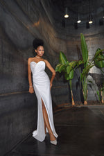 Mermaid Wrap Sweatheart Wedding Dress