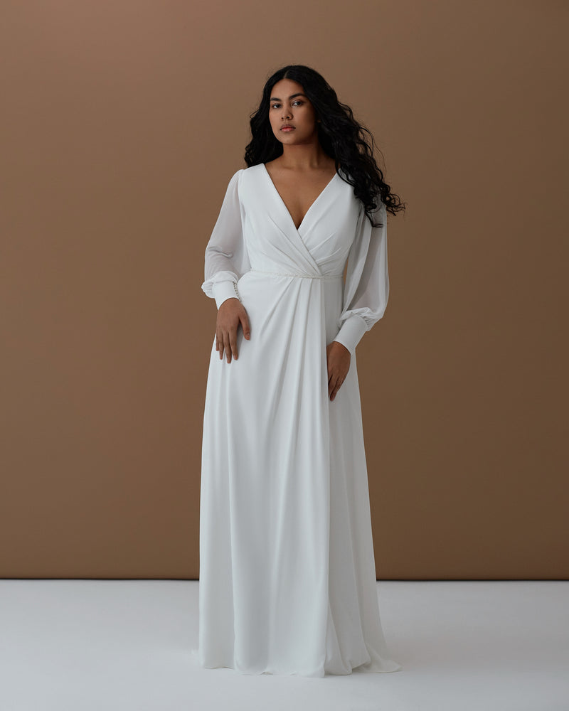 classy long sleeve dresses KOH KOH Womens Full Sleeves Flowy Empire Waist Fall Winter Modest Formal Floor Length Abaya Muslim Bridesmaid Bridal Gown Gowns Maxi Dress Dresses, Black XS 2-4 at Amazon Women's Clothing size range (2 Classy Long Sleeve A-Line Wrap