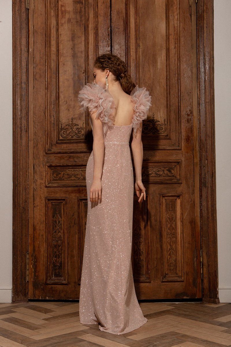 Long Glitter Prom Dress HAREM's Brides Long Glitter Prom Dress HAREM's Brides