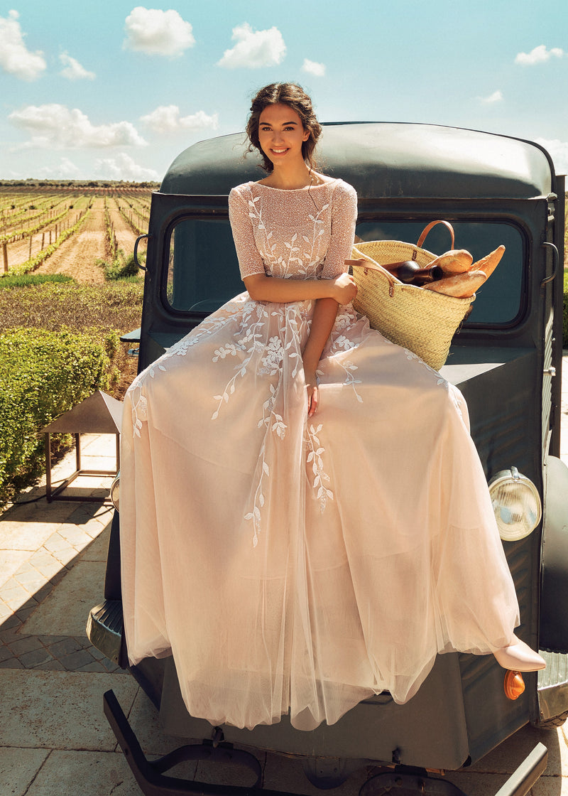 3/4 Sleeve Wedding Dresses 👰 | Bridal Australia ™