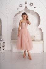 Chich Tulle Midi Dress