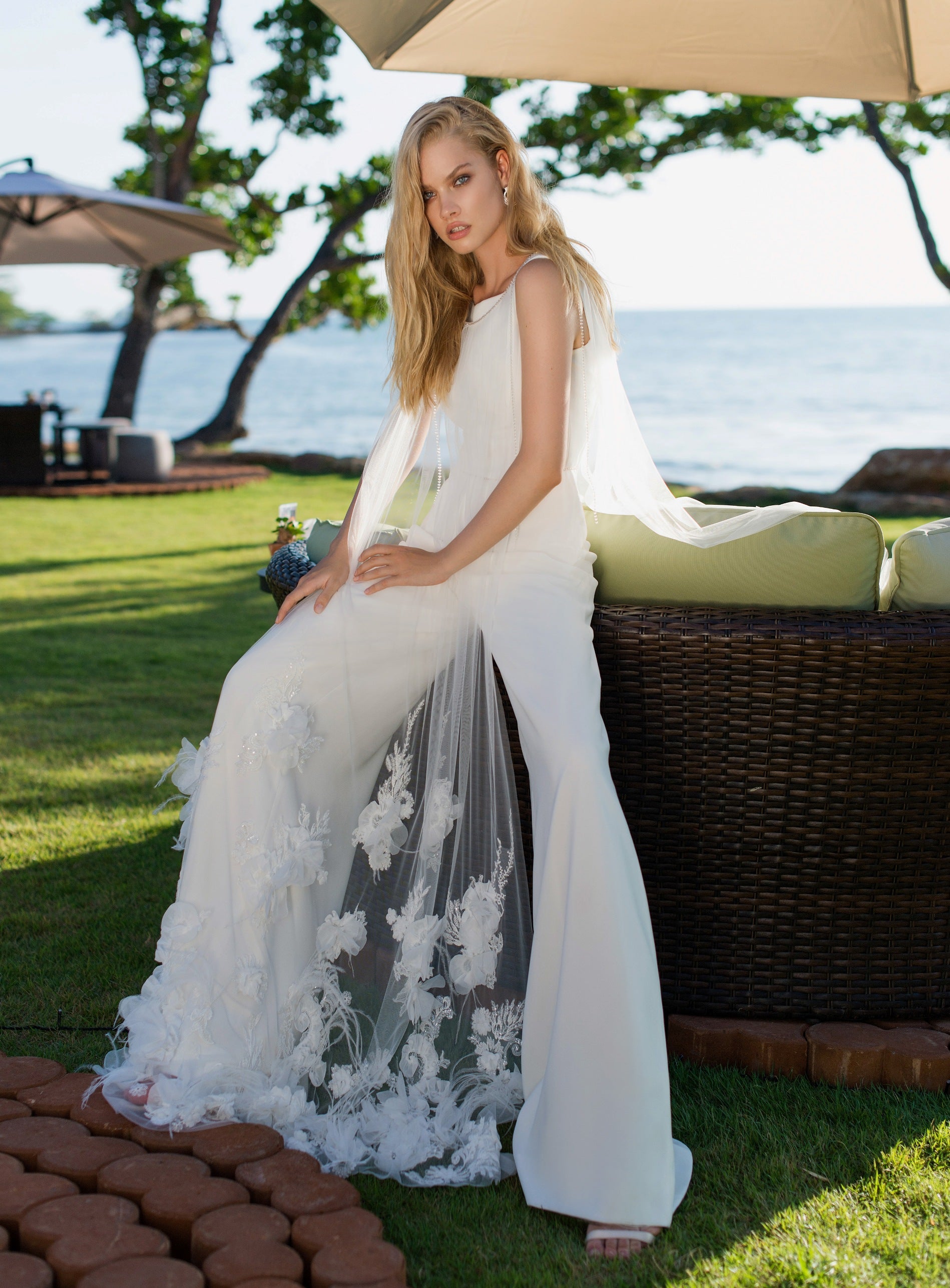 Overlay jumpsuit hot sale for wedding
