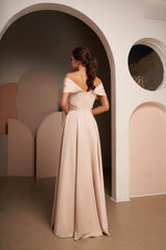 Elegant Off-shoulder Long Dress