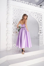 Strapless Mikado Prom Dress