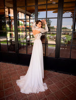 Strapless Lace Wedding Dress with Bolero