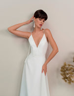 Spaghetti Strap Chic A-Line Wedding Dress