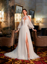 Robe de mariée chérie avec boléro