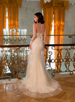 Sweetheart Mermaid Wedding Dress with Cape