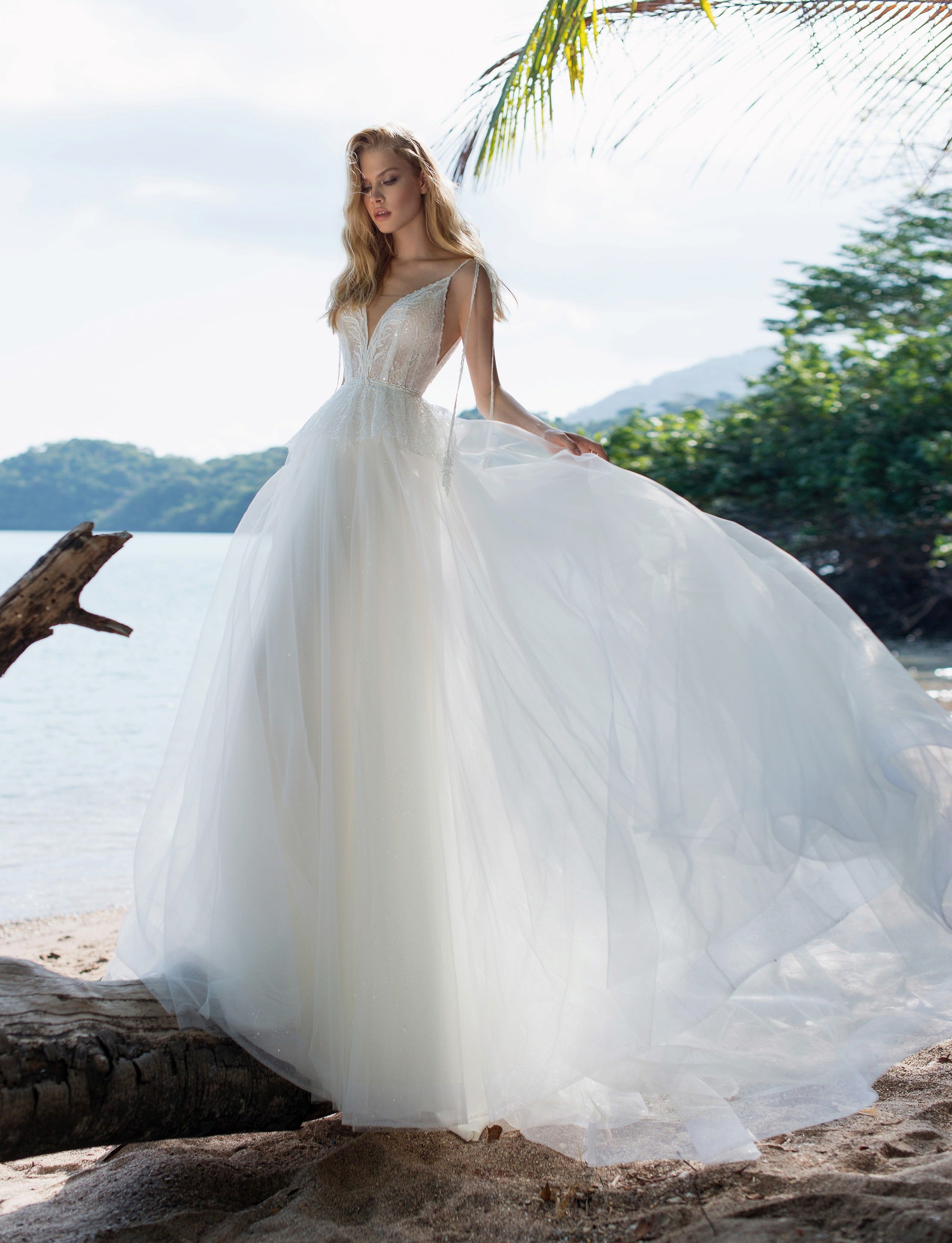 Spaghetti Strap A-Line Wedding Dress Spaghetti Strap A-Line Wedding Dress