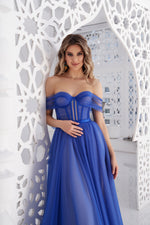 Sweetheart Off-Shoulder Maxi Gown