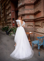 High Low Hem Wedding Dress