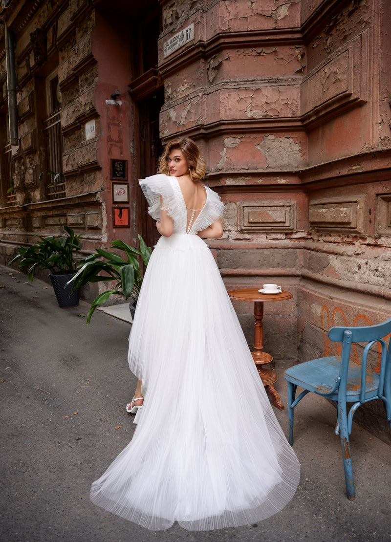 Vestido de noiva sales para pessoa baixa