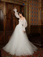 Strapless Sweetheart Wedding Dress with Removable Sleeves