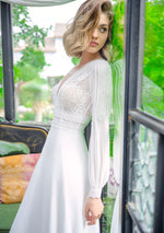 Long Sleeve Lace Wedding Dress