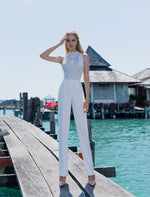 Stylish White Bridal Jumpsuit