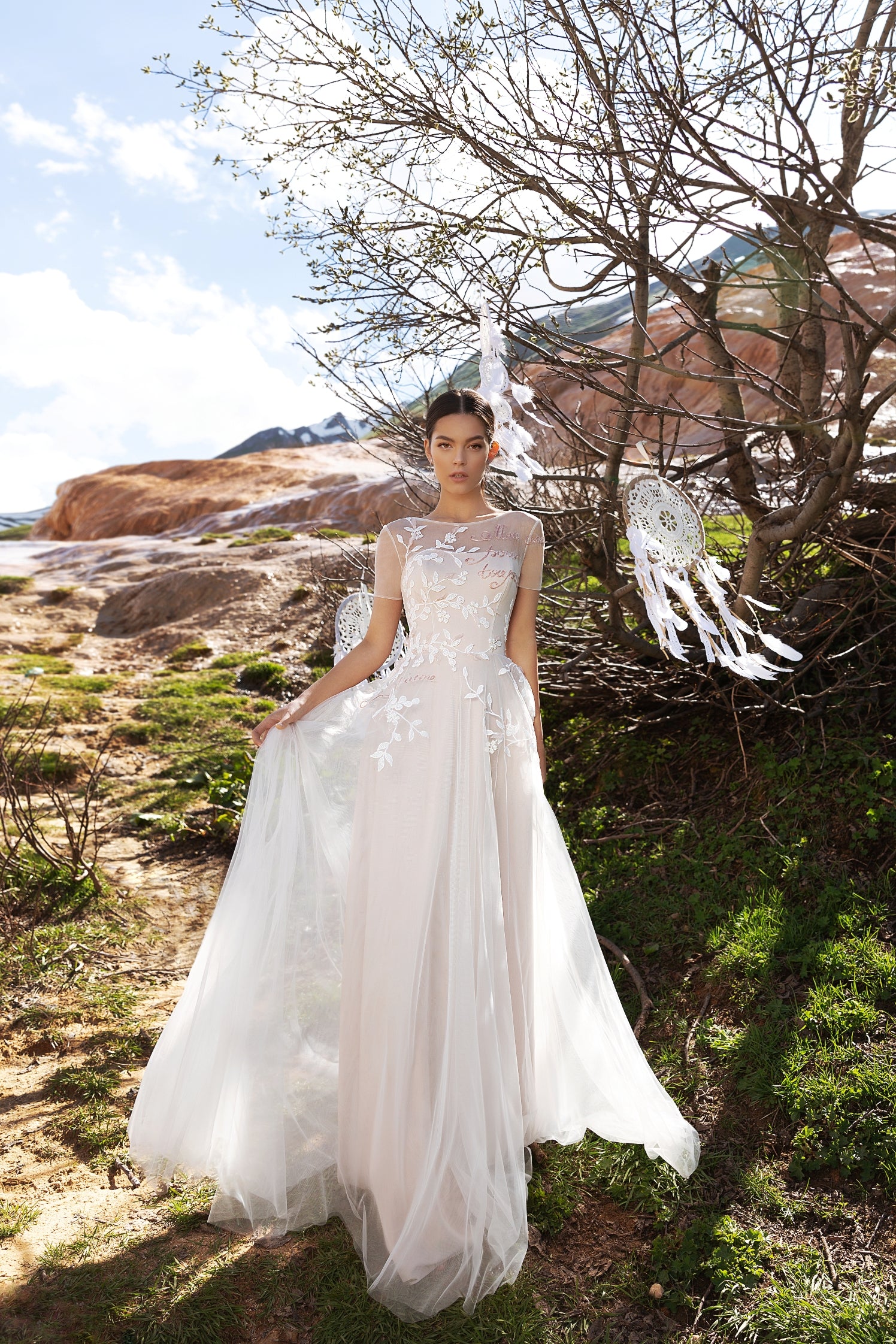 Bride Dresses Short Sleeve Evening Dresses Short Sleeve A-Line Modest Wedding Dress HAREM's Brides Bride Dresses Short Sleeve Evening Dresses Short Sleeve A-Line Modest Wedding Dress HAREM's Brides