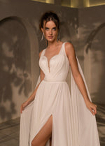 Fairy A-Line Wedding Dress With Angel Wings