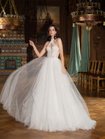 Robe de mariée chérie à manches amovibles