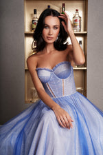 Vestido de moletom Midi Glitter
