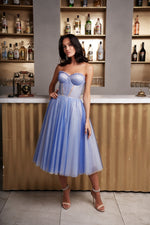 Vestido de moletom Midi Glitter