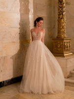 Long Sleeve Sweetheart Ball Gown