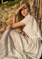 Sheath Style Lace Wedding Dress