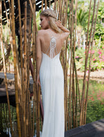 Cute Mermaid Wedding Dress with White Jacket