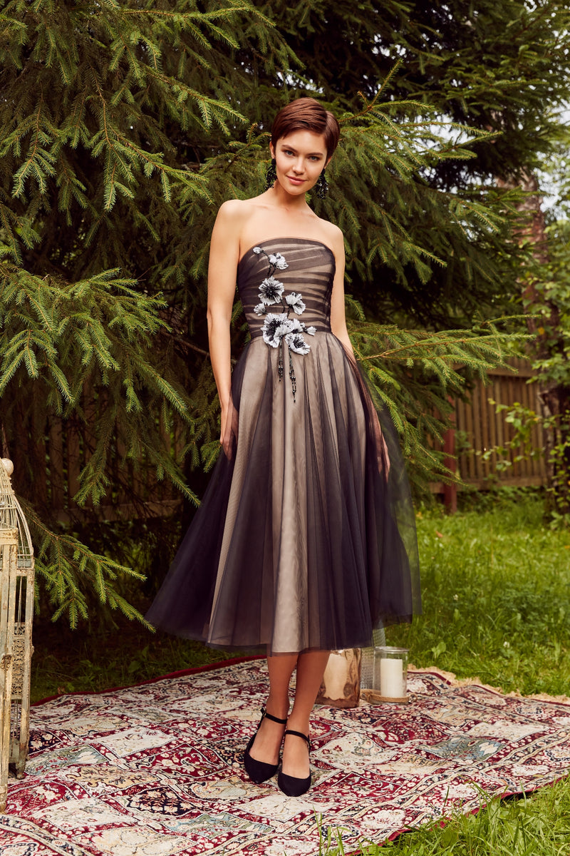 Robe de soirée sans bretelle deals